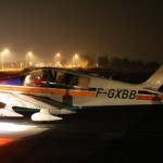 "Bravo-Deux fois" au départ pour un vol de nuit
